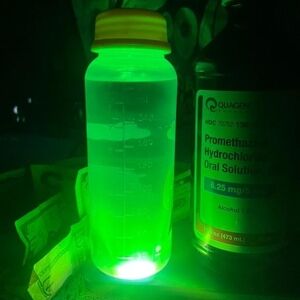 GreenTea Neon Green Bottle